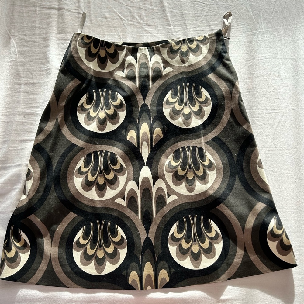 Print skirt